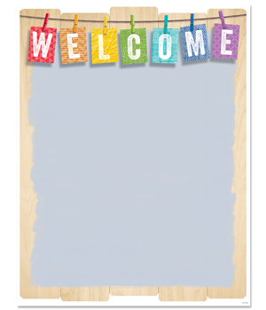 Welcome Chart For Kids